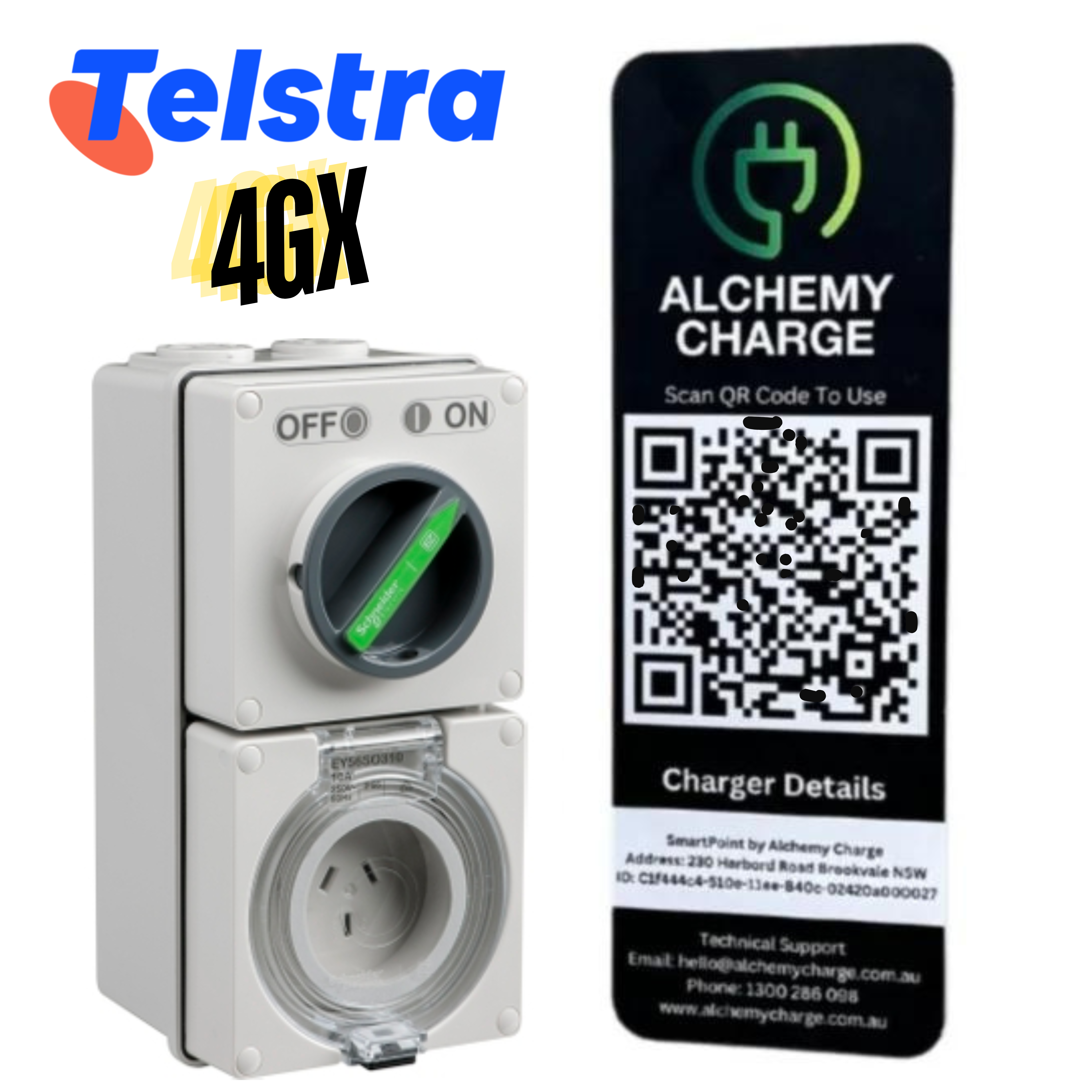 Alchemy Charge - Schneider Telstra 4GX